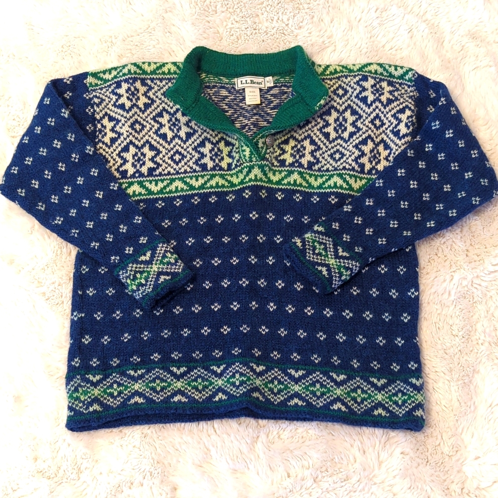 Vintage L.L. Bean Wool Pullover